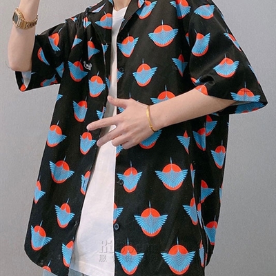 市场上装-衬衫-微潮衬衫