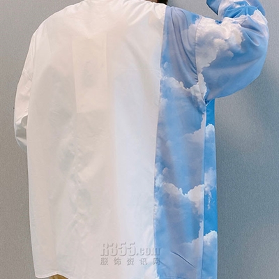 市场上装-衬衫-微潮衬衫