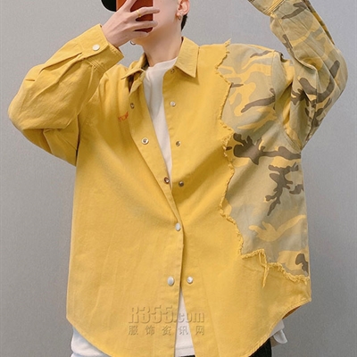 市场上装-衬衫-微潮衬衫
