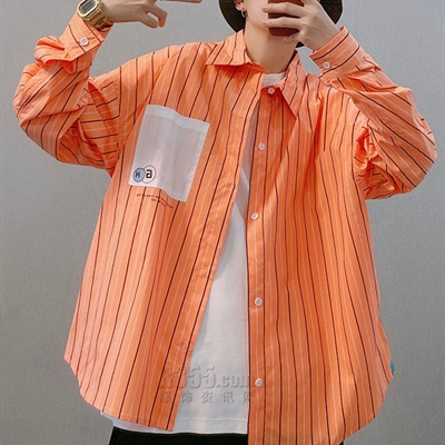 市场上装-衬衫-微潮衬衫