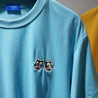 市场上装-T恤-休闲T恤【实拍】