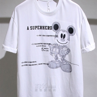 市场上装-T恤-休闲T恤【实拍】