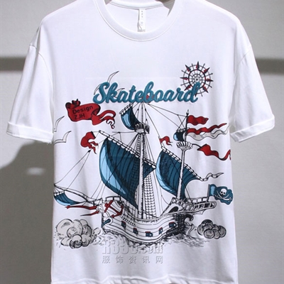 市场上装-T恤-休闲T恤【实拍】