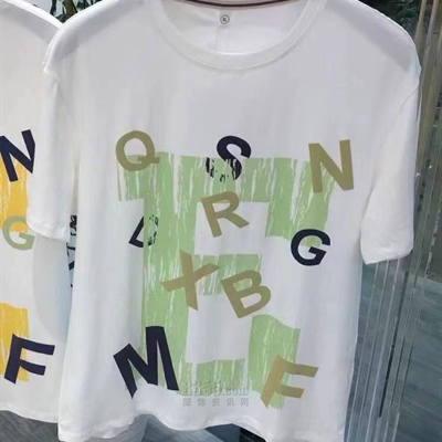 市场上装-T恤-休闲T恤【实拍】