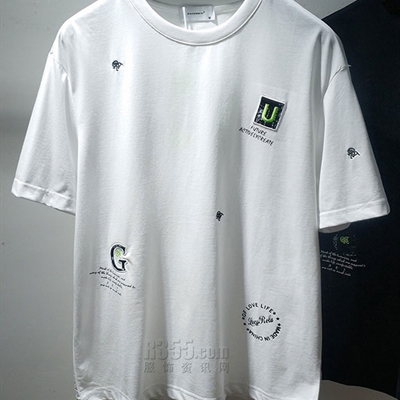 市场上装-T恤-休闲T恤【实拍】