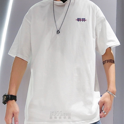 市场上装-T恤-微潮T恤