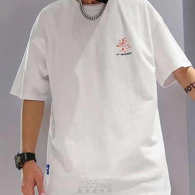 市场上装-T恤-微潮T恤