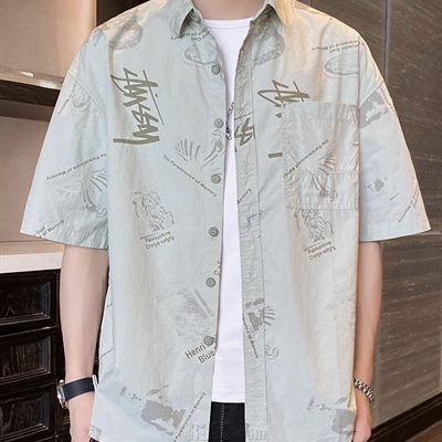 市场上装-衬衫-休闲衬衫