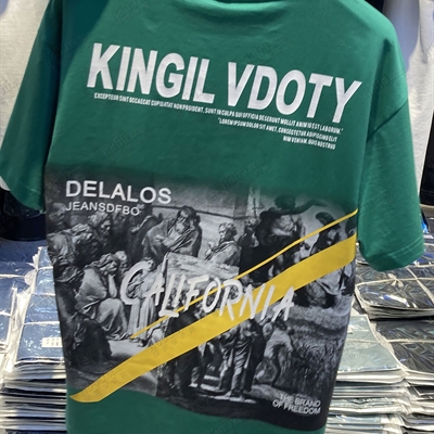 市场上装-T恤-微潮T恤【实拍】