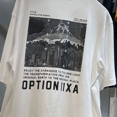 市场上装-T恤-微潮T恤【实拍】