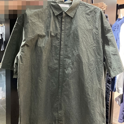 商场品牌-短袖-衬衫【实拍】
