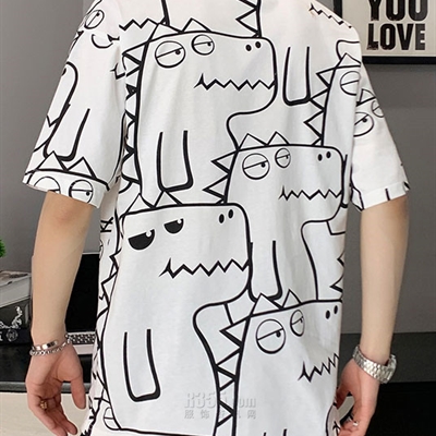 市场上装-T恤-微潮T恤