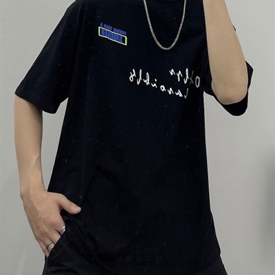 市场上装-T恤-微潮T恤