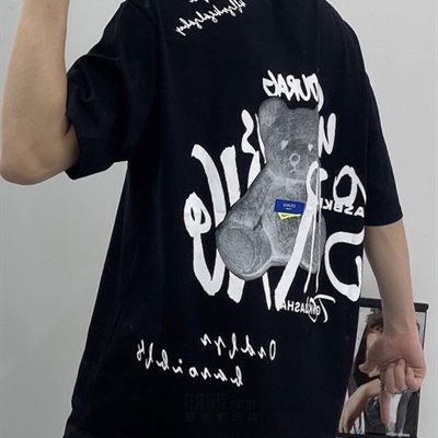 市场上装-T恤-微潮T恤