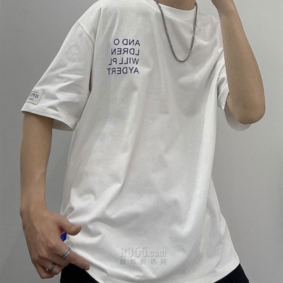 市场上装-T恤-微潮T恤