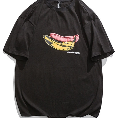 市场上装-T恤-微潮T恤