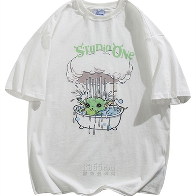 市场上装-T恤-微潮T恤