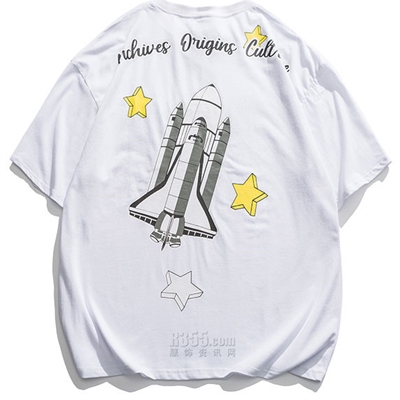 市场上装-T恤-微潮T恤