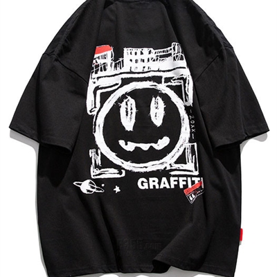 市场上装-T恤-微潮T恤