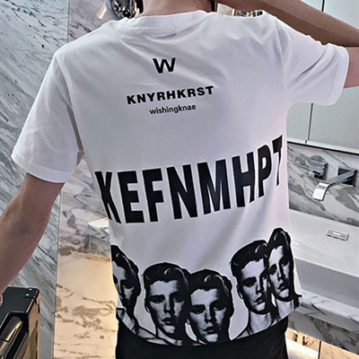 市场上装-T恤-微潮T恤