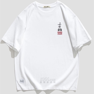 市场上装-T恤-微潮T恤