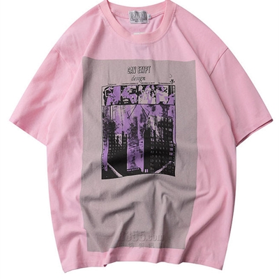 市场上装-T恤-微潮T恤