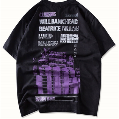 市场上装-T恤-微潮T恤