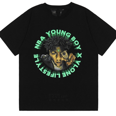 市场上装-T恤-微潮T恤