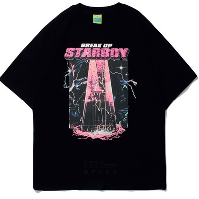 市场上装-T恤-微潮T恤