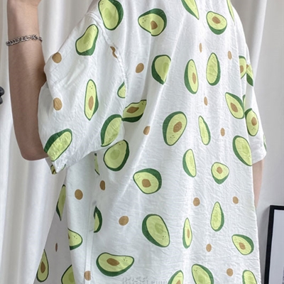 市场上装-衬衫-微潮衬衫