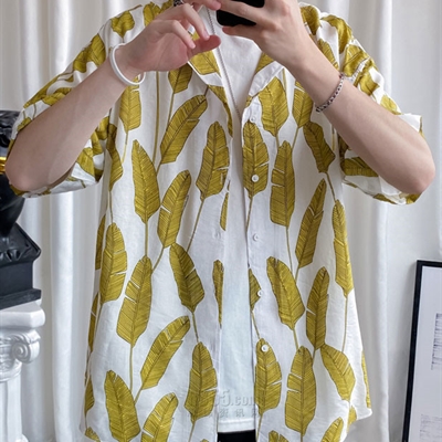 市场上装-衬衫-微潮衬衫