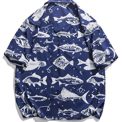 市场上装-衬衫-微潮衬衫