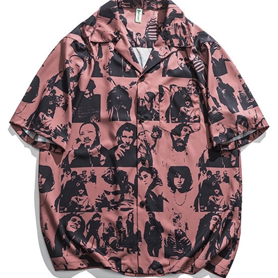 市场上装-衬衫-微潮衬衫