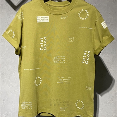 市场上装-T恤-休闲T恤【实拍】