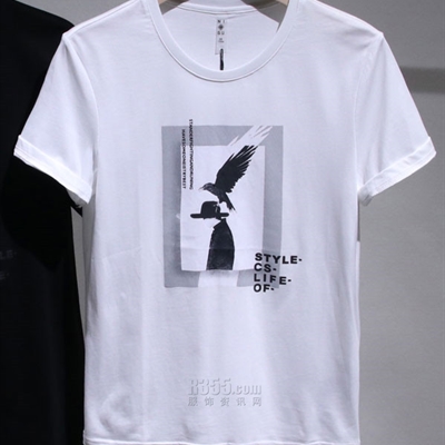 市场上装-T恤-休闲T恤【实拍】