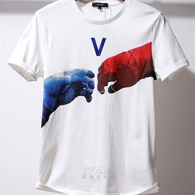 市场上装-T恤-休闲T恤【实拍】