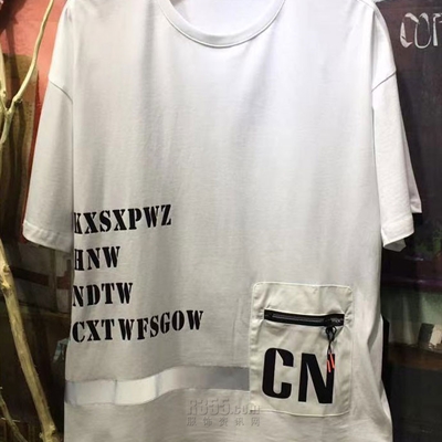市场上装-T恤-工装T恤【实拍】