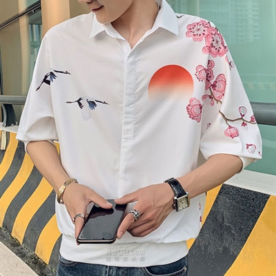 市场上装-衬衫-休闲衬衫