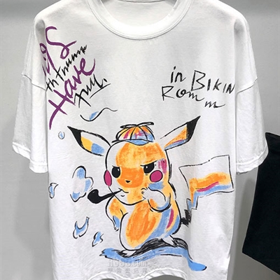 市场上装-T恤-微潮T恤【实拍】