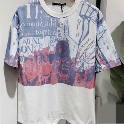 市场上装-T恤-微潮T恤【实拍】