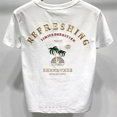 市场上装-T恤-休闲T恤【实拍】