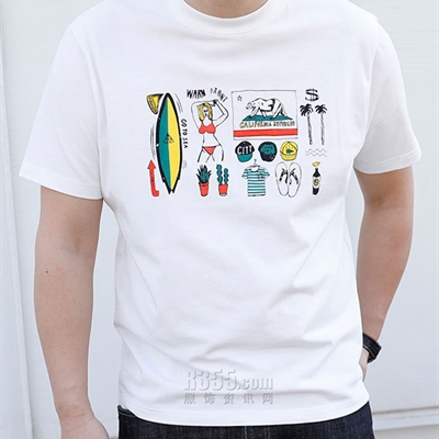 市场上装-T恤-休闲T恤