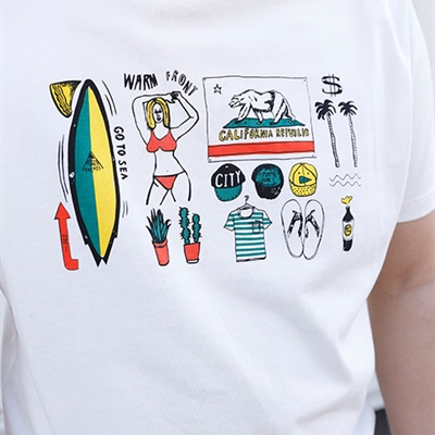 市场上装-T恤-休闲T恤