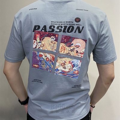 市场上装-T恤-休闲T恤