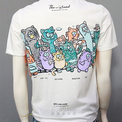 市场上装-T恤-休闲T恤