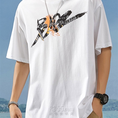 市场上装-T恤-微潮T恤