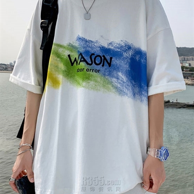 市场上装-T恤-微潮T恤