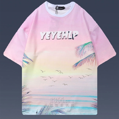 市场上装-T恤-微潮T恤