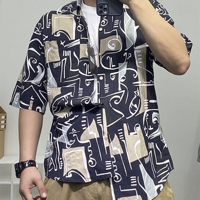 市场上装-衬衫-休闲衬衫