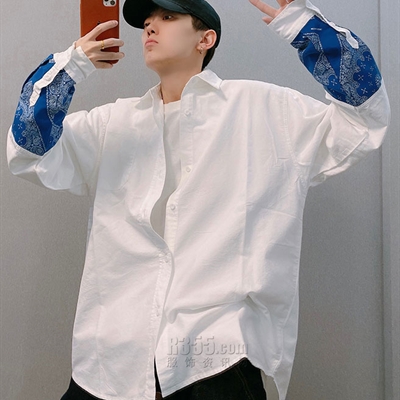 市场上装-衬衫-休闲衬衫